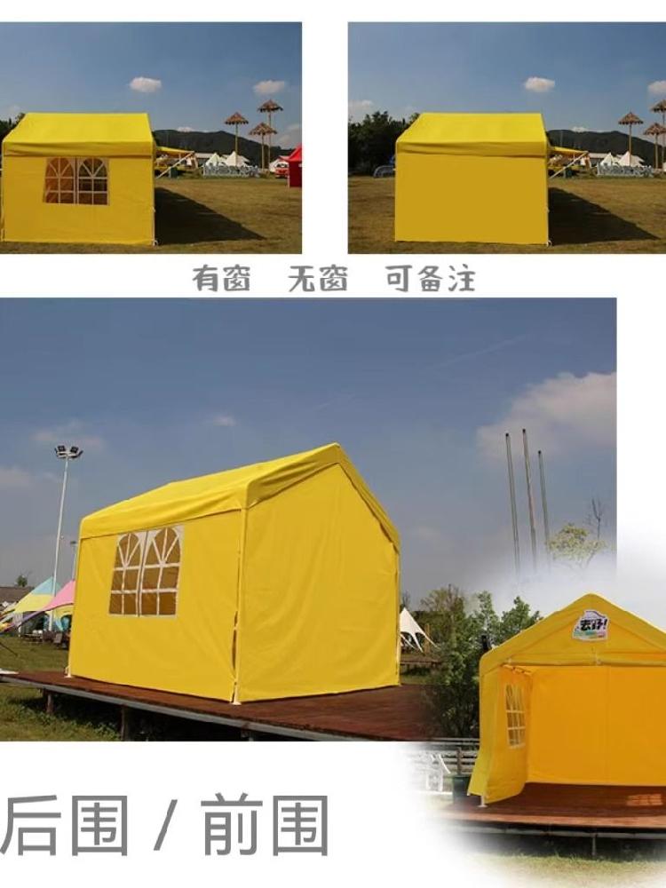 야외 그늘막 접이식 캐노피 방수 행사용 차고지 간이 천막 2x2m 버건디 - 상세 이미지 4
