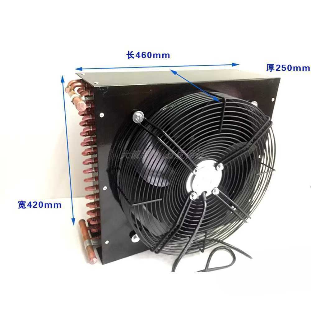 온수 라디에이터 농막 난방용 전기 히터 보조난로 3x6 콘덴서 (4/5 HP 팬) - 상세 이미지 3