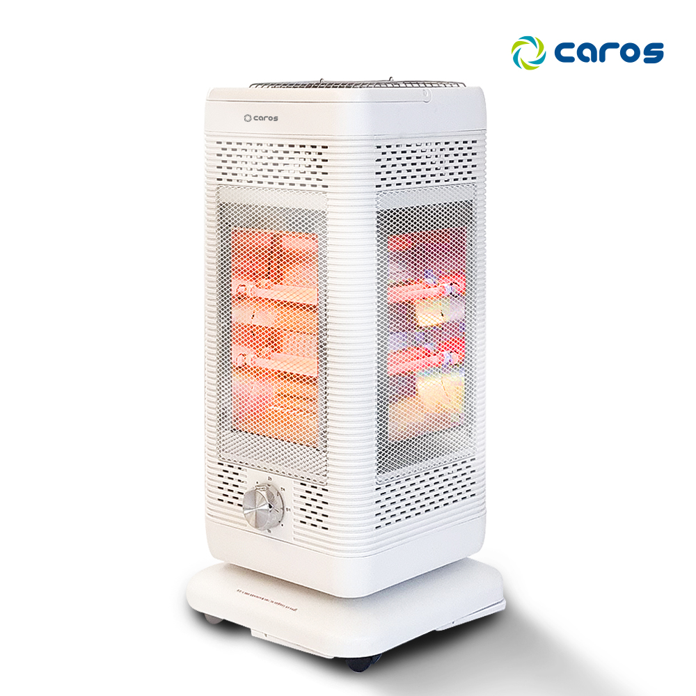 캐로스 오방난로 가벼운 전기히터 난방기 스토브 업소용 가정용 사무실 무소음