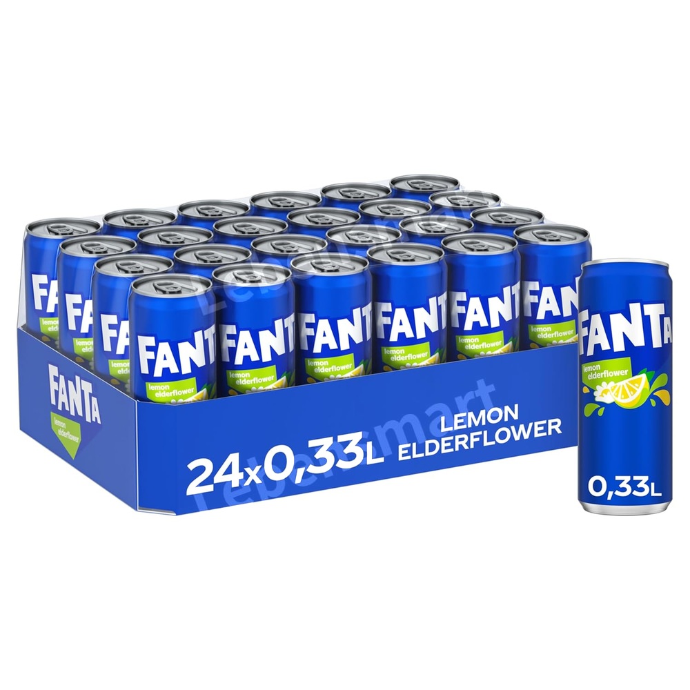 환타 레몬 엘더플라워 330ml x 24캔 - 상품 이미지