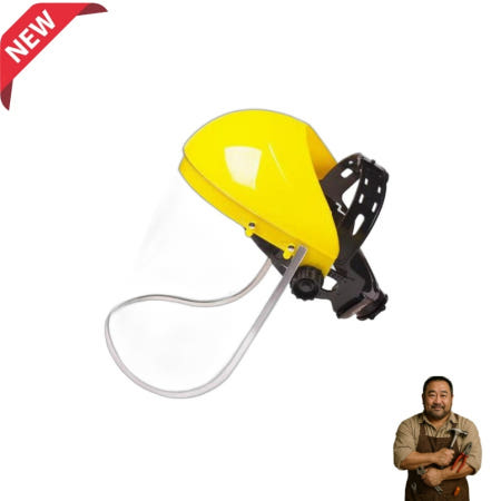 UDT 예초기 얼굴 안면보호구 투명아크릴 조절형 작업장비 작업용 얼굴보호 UD-FS3