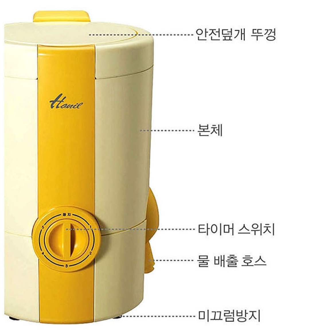 한일 미니 탈수기 행주 짜는 기계 빨래 짤순이 수건 짤순이 - 상세 이미지 2