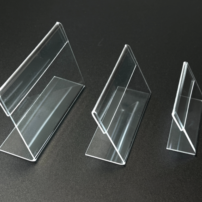 투명 아크릴가격표 스탠드형거치대 9x6cm - 상품 이미지