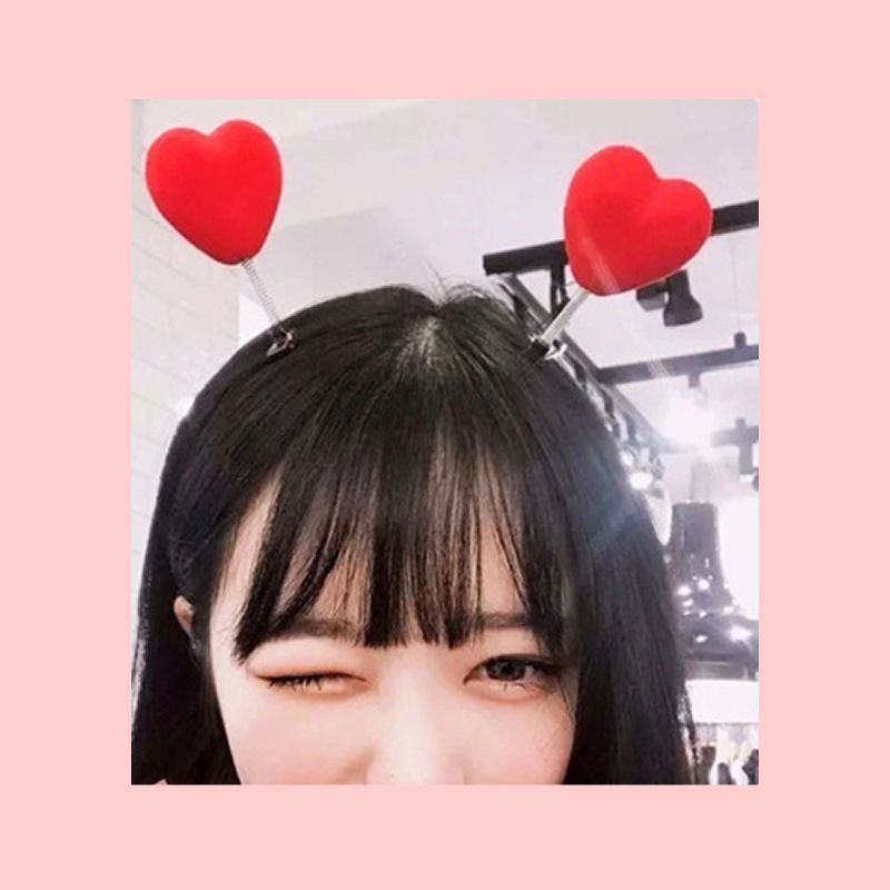 하트 머리핀 예쁜 헤어핀 집게핀 머리핀 헤어 액세서리 미니 머리 집게삔 해외여행 이벤트 - 상세 이미지 5