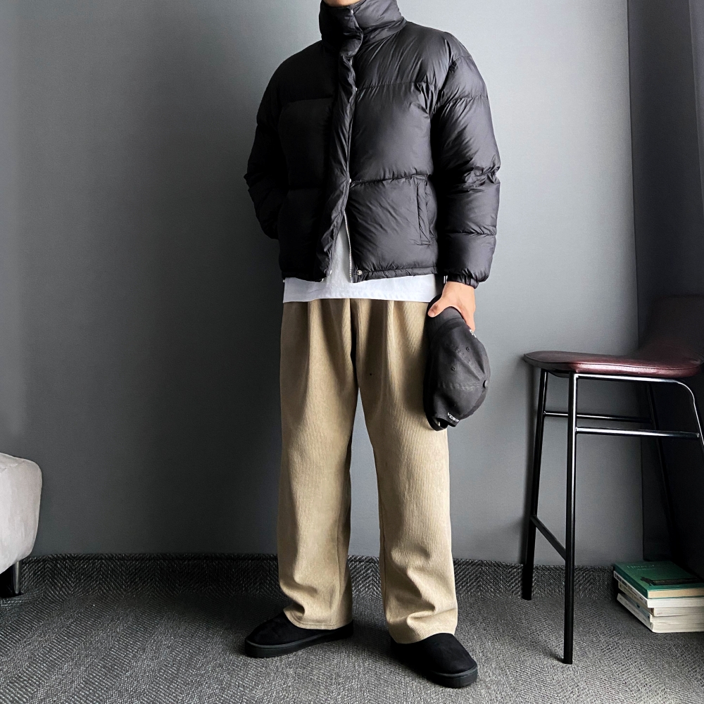 1+1 남자코듀로이팬츠 골덴바지 남자기모바지 - 상세 이미지 2