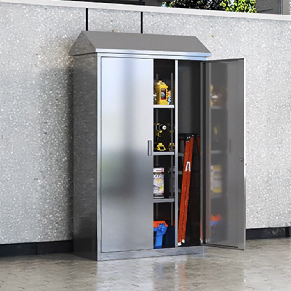 야외 캐비넷 간이 창고 미니 농기구 보관함 소형