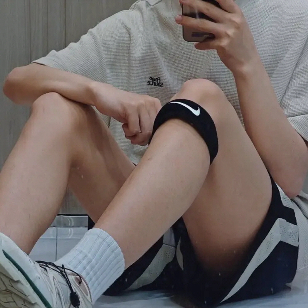 나이키 프로 3.0 파텔라 밴드 무릎 보호대 블랙 DA6935-010 - 상품 이미지