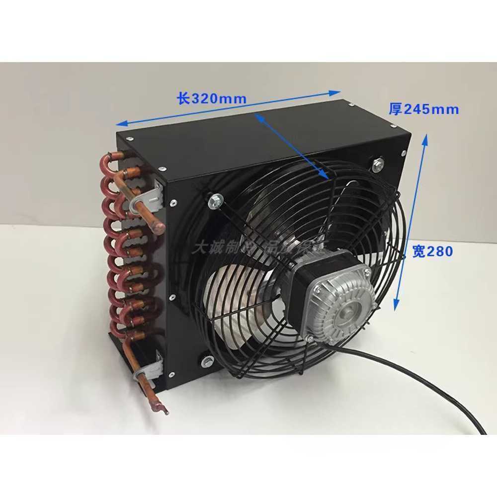 온수 라디에이터 농막 난방용 전기 히터 보조난로 3x6 콘덴서 (4/5 HP 팬) - 상세 이미지 2