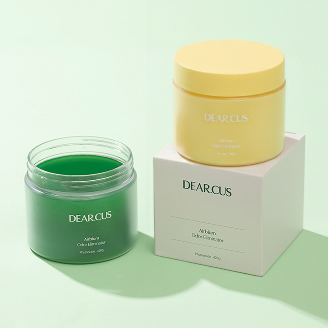 디어커스 에어비움 냄새 제거 고체 탈취제 420g 1+1 (총 2개입) 제품 이미지
