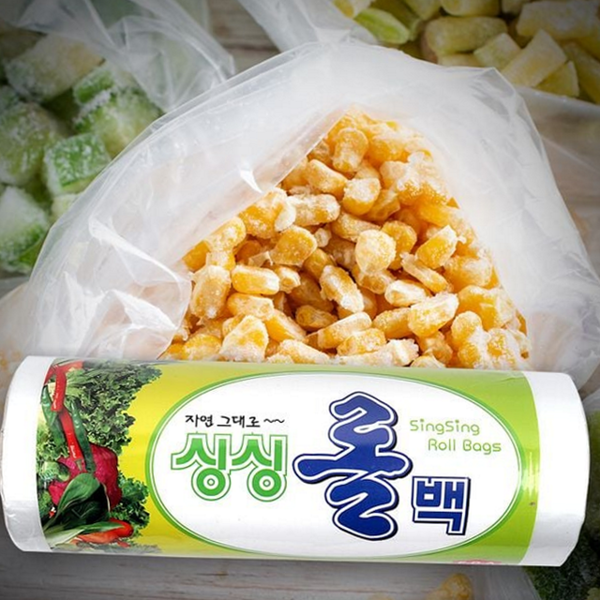 위생 롤 백 봉투 업소용 롤 비닐 봉투 일회용 다용도 - 메인 이미지