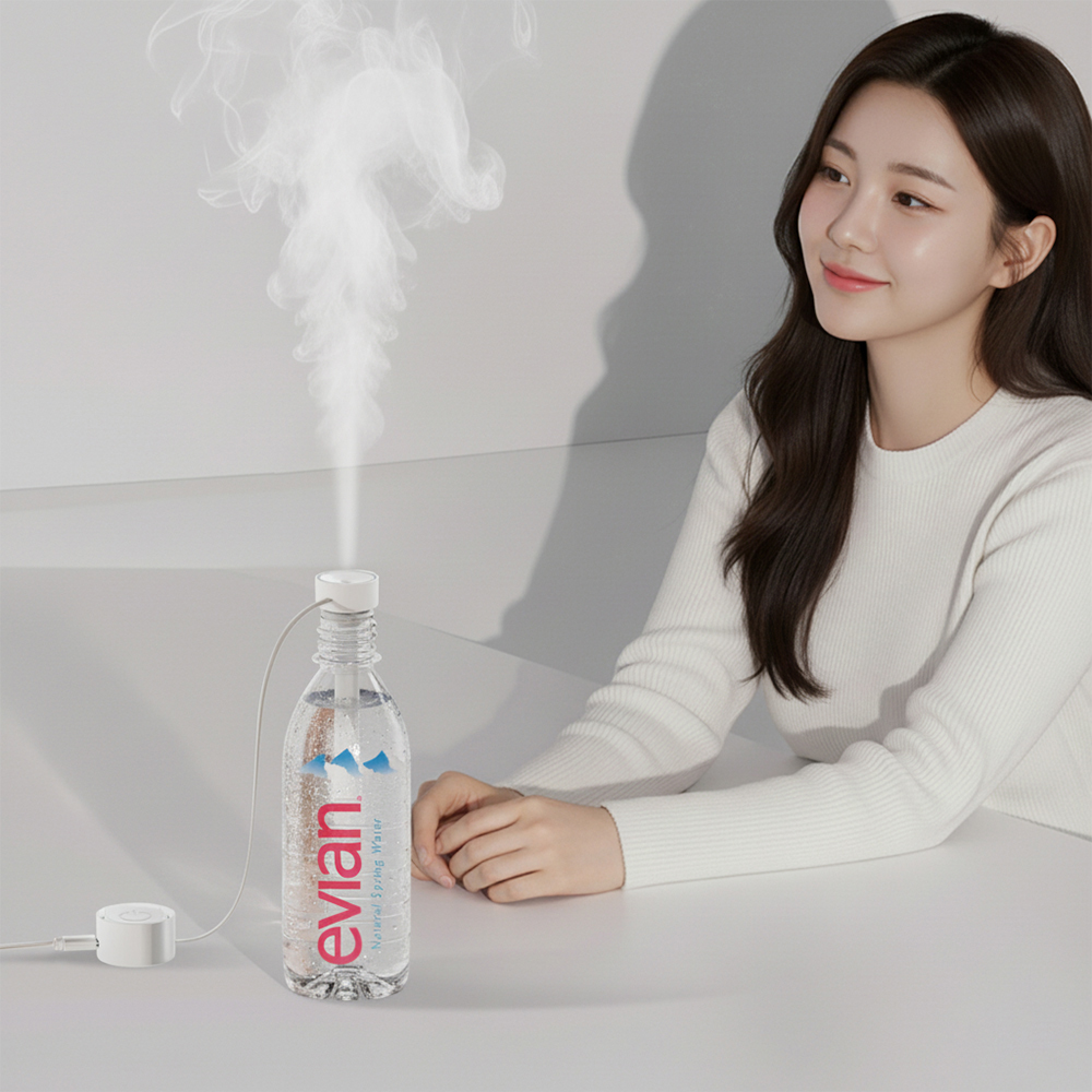 아이엠듀 릴리스틱 휴대용 미니 가습기 사무실 탁상용 생수병 가습기