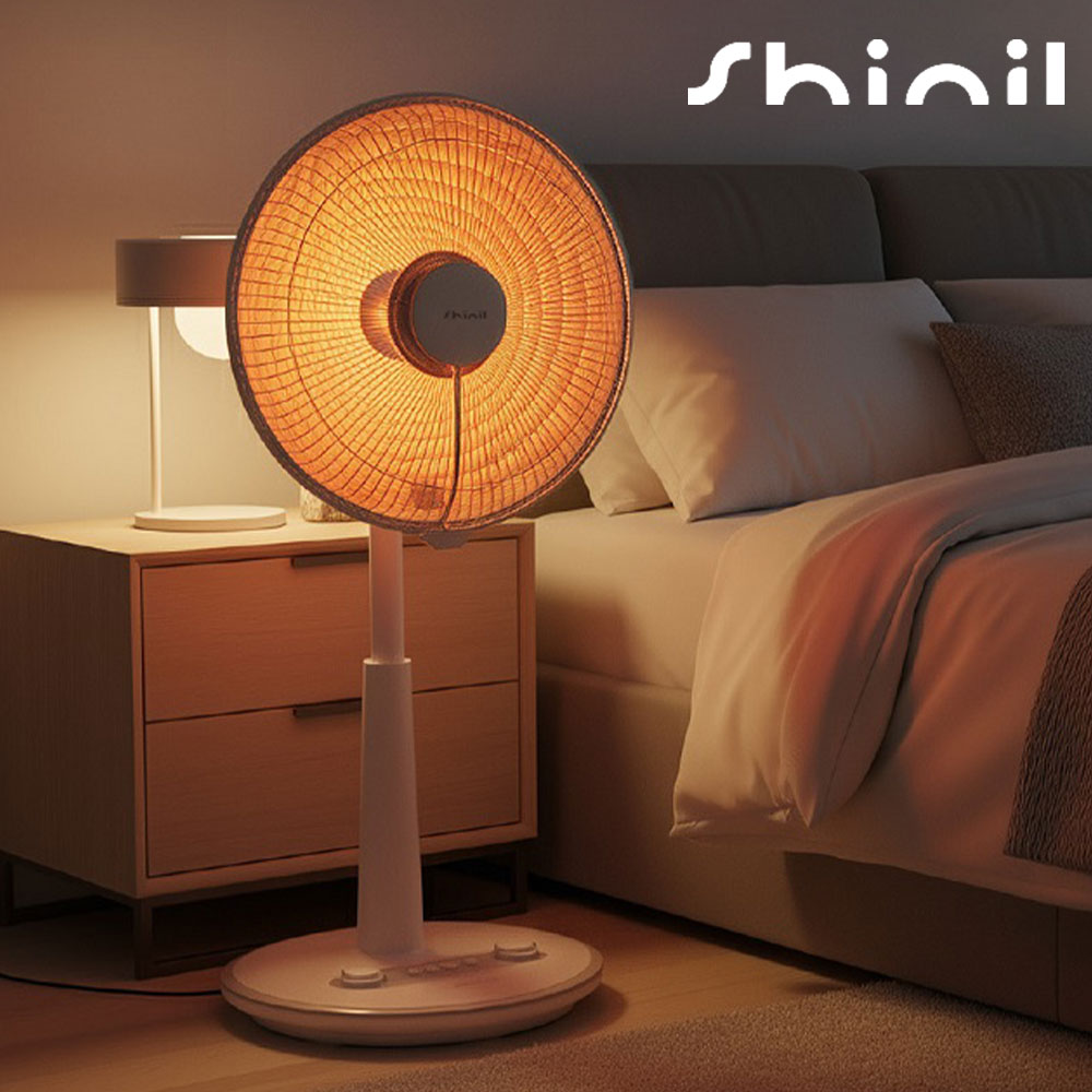 신일 전기히터 하이라이트 저전력 선풍기형 난로 가정용 사무실 스탠드 26년형 신제품