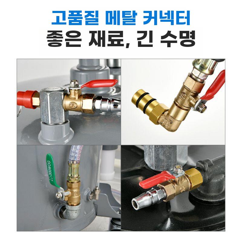 공압 오일 추출기 폐유 회수기 진공 흡입 배출 펌핑 기계 - 상세 이미지 4