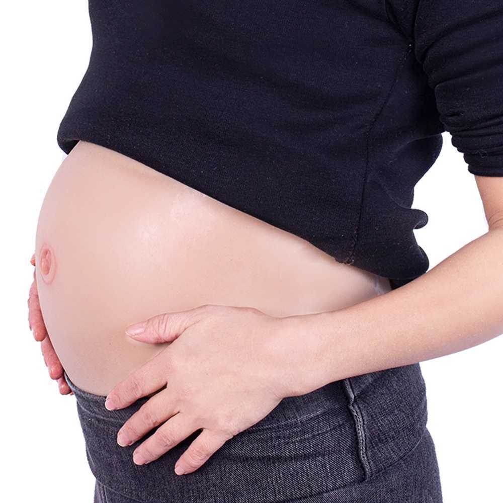 산모체험 실리콘모형 임산부배 분장 배모형 임산부 산모배 개월별