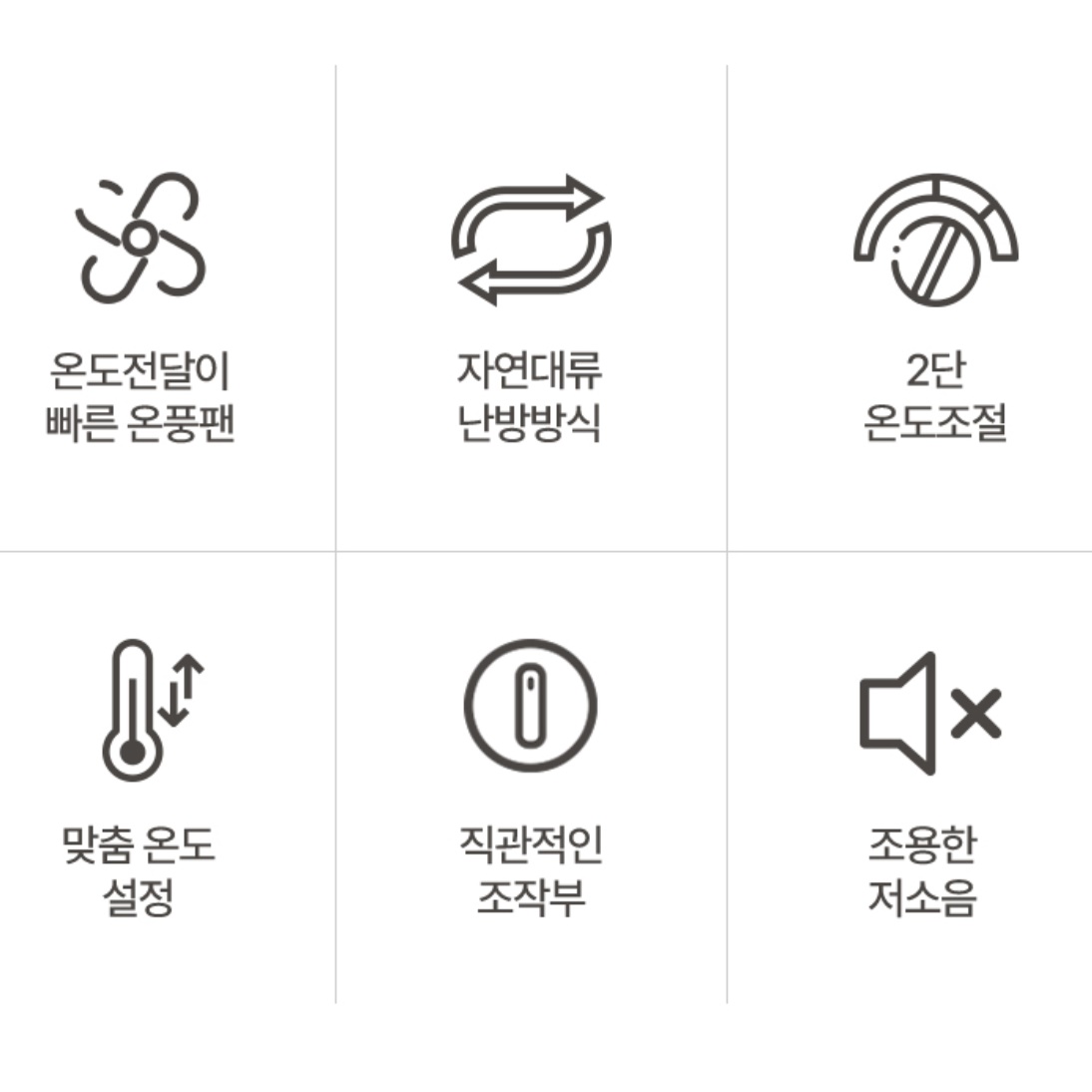 한경희 컨벡션 히터 거실 전기 방열기 대류식 히터 전기 컨벡터 - 상세 이미지 3