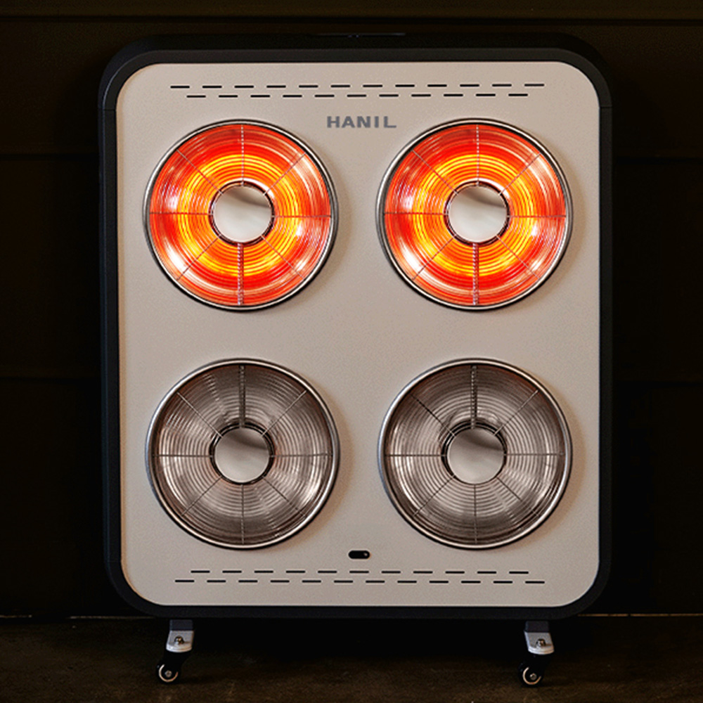 한일 4구 전기히터 하이라이트난로 대형 사무실 업소용