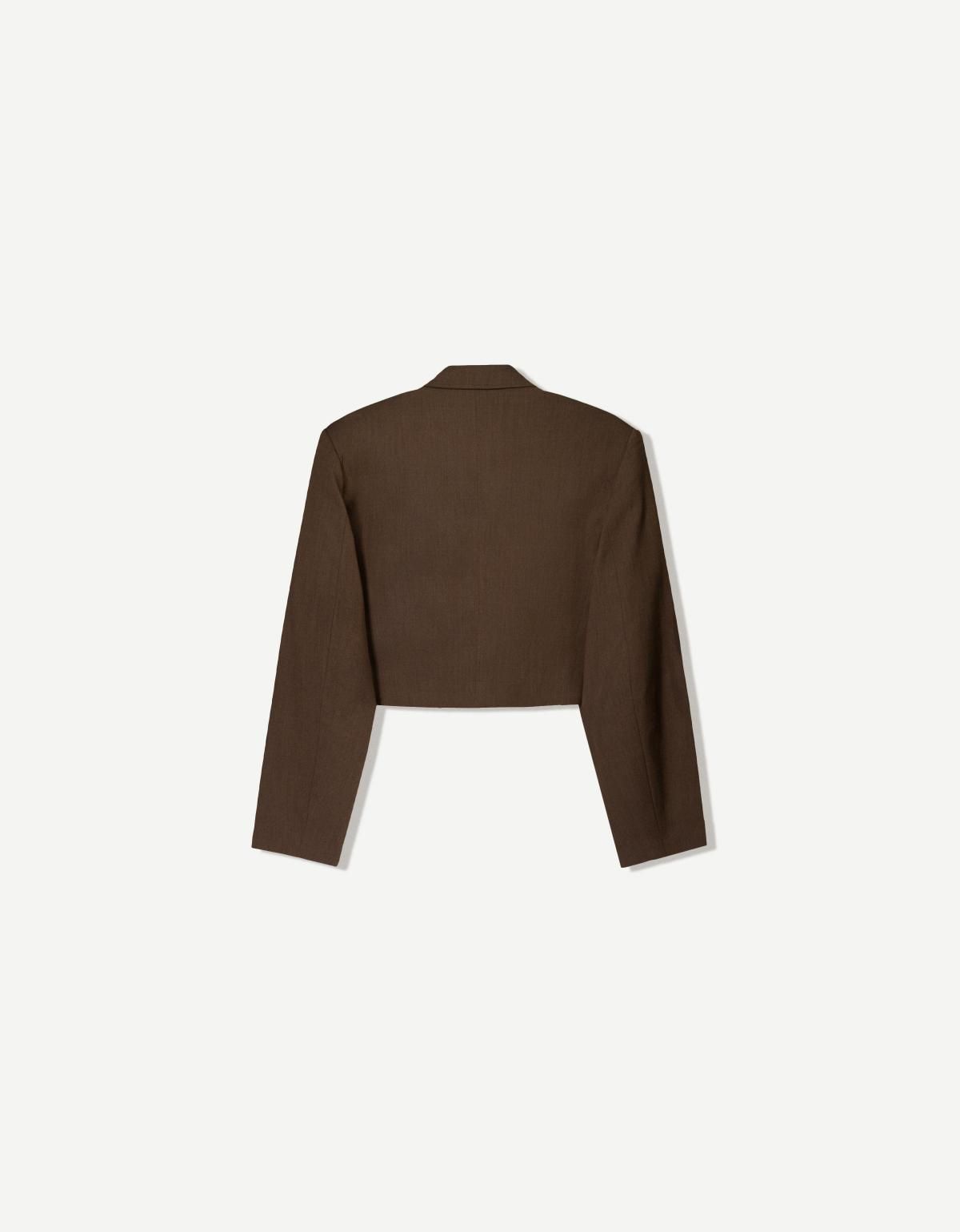 버쉬카 더블브레스티드 박시핏 블레이저 1485/752 BROWN - 상세 이미지 5