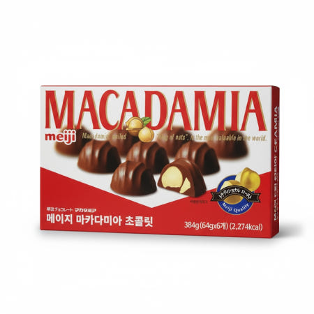 메이지 마카다미아 초콜릿 마카다미아, 384g, 1개
