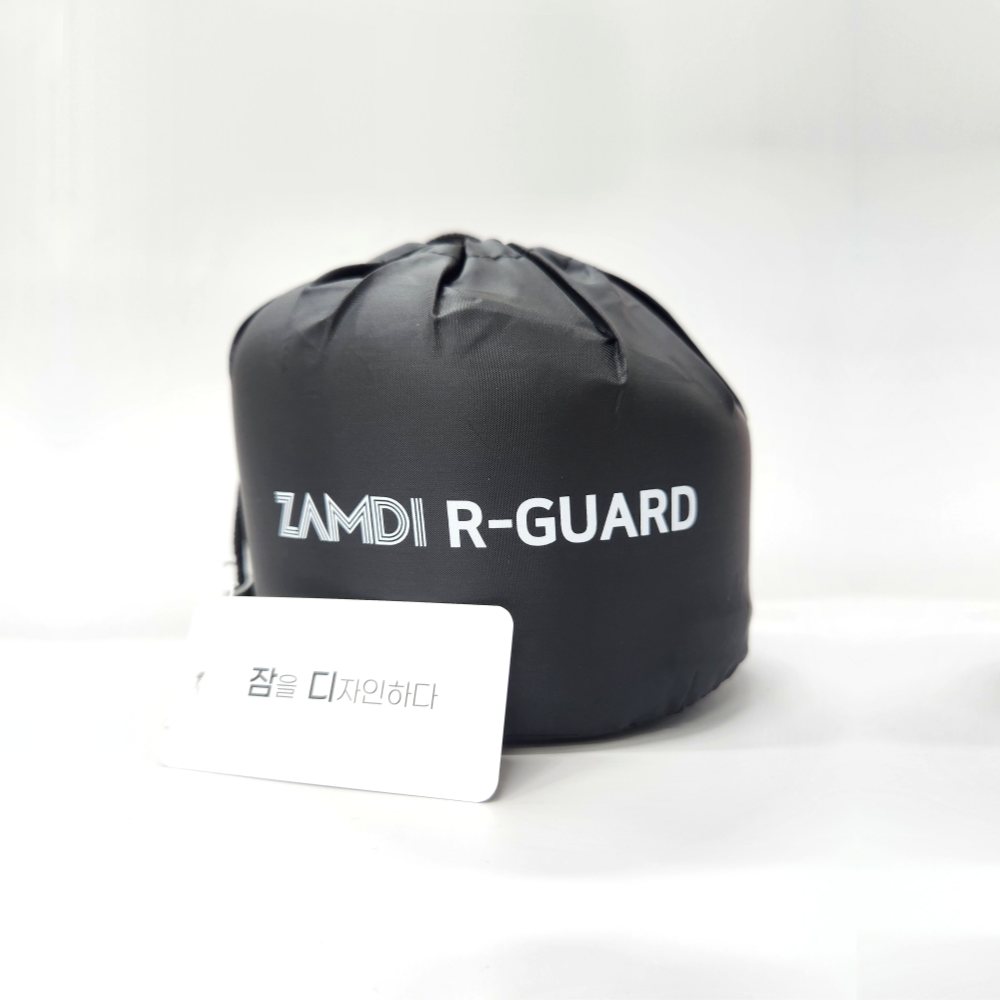 (2+1) 잠디 R가드 기내용 목베개 라운드형 여행용 목베개 비행기 휴대용 승무원 베개