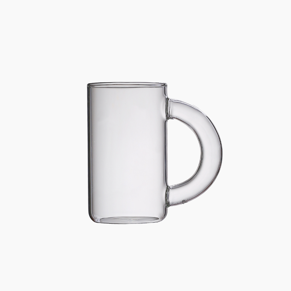 에지리 무아 내열유리 머그컵 380ml, 1개, 클리어 - 메인 이미지