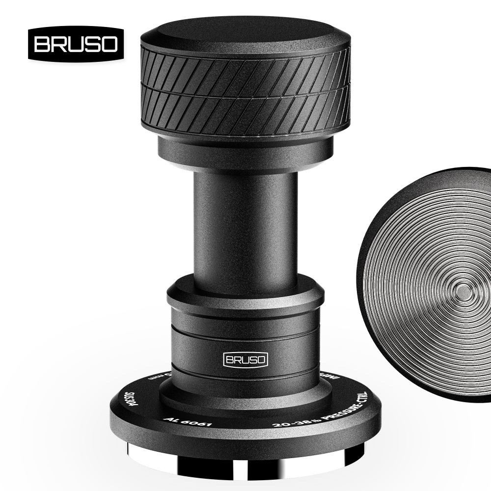 브루소 커피템퍼 임팩트 탬퍼 정압 압력조절 가변압 포스 리플 베이스 58.5mm - 상품 이미지