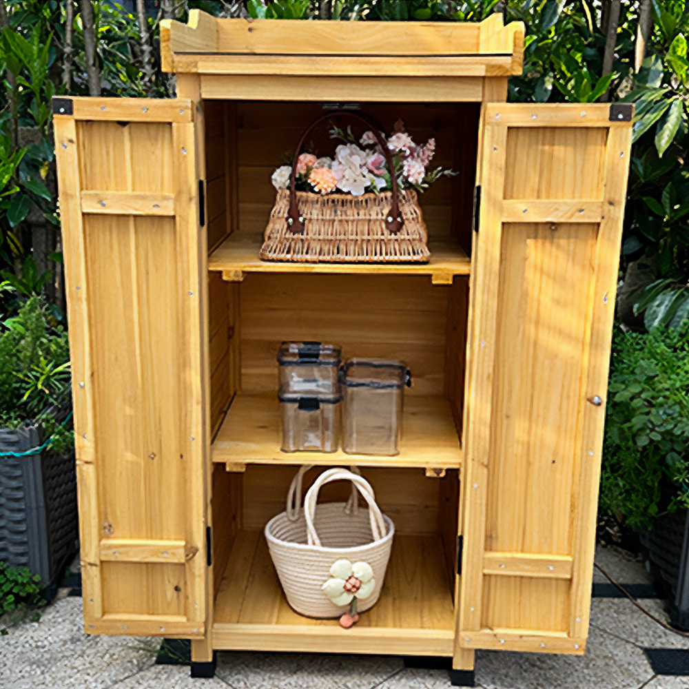 야외 보관함 간이 창고 소형 농기구 보관함 미니 수납장