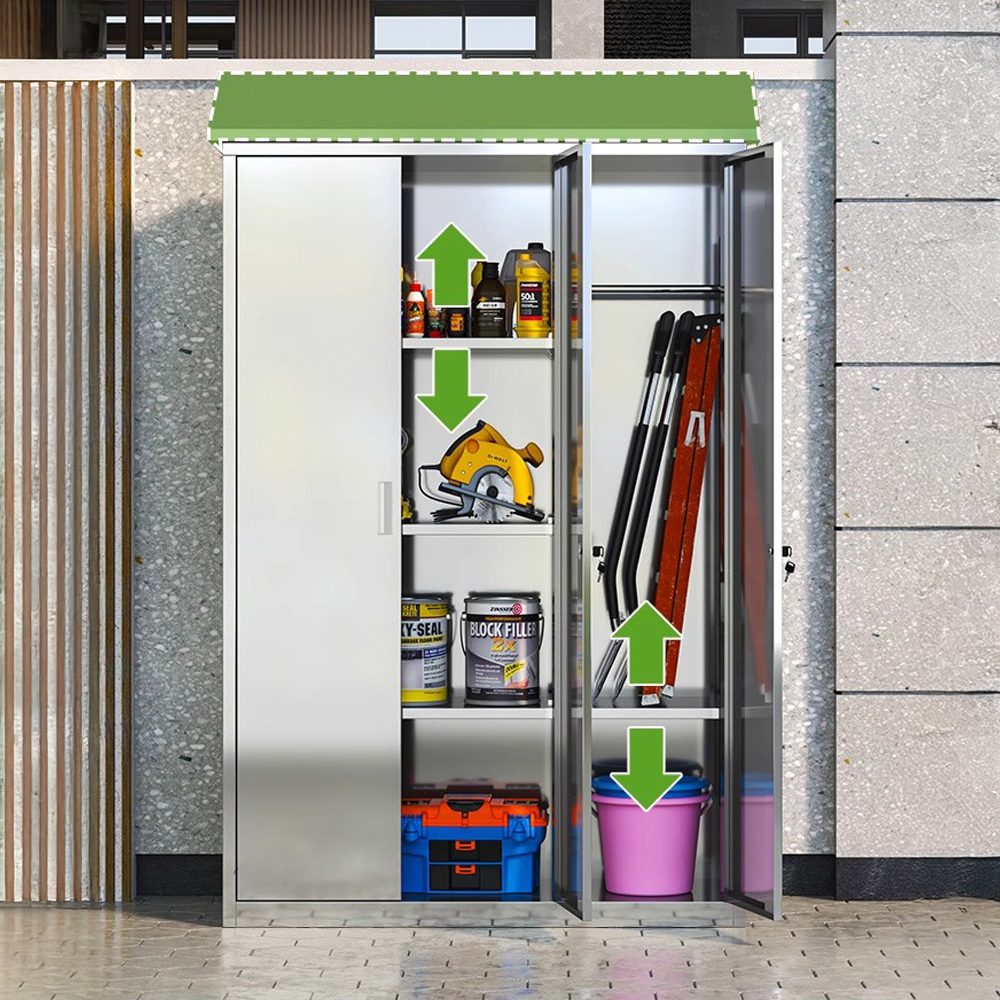 야외 캐비넷 간이 창고 미니 농기구 보관함 소형