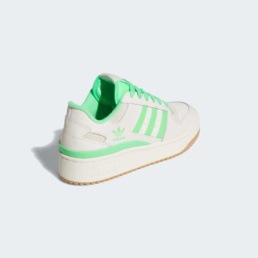 포럼 볼드 스트라이프 Cloud White / Green, US 6 - 상세 이미지 3