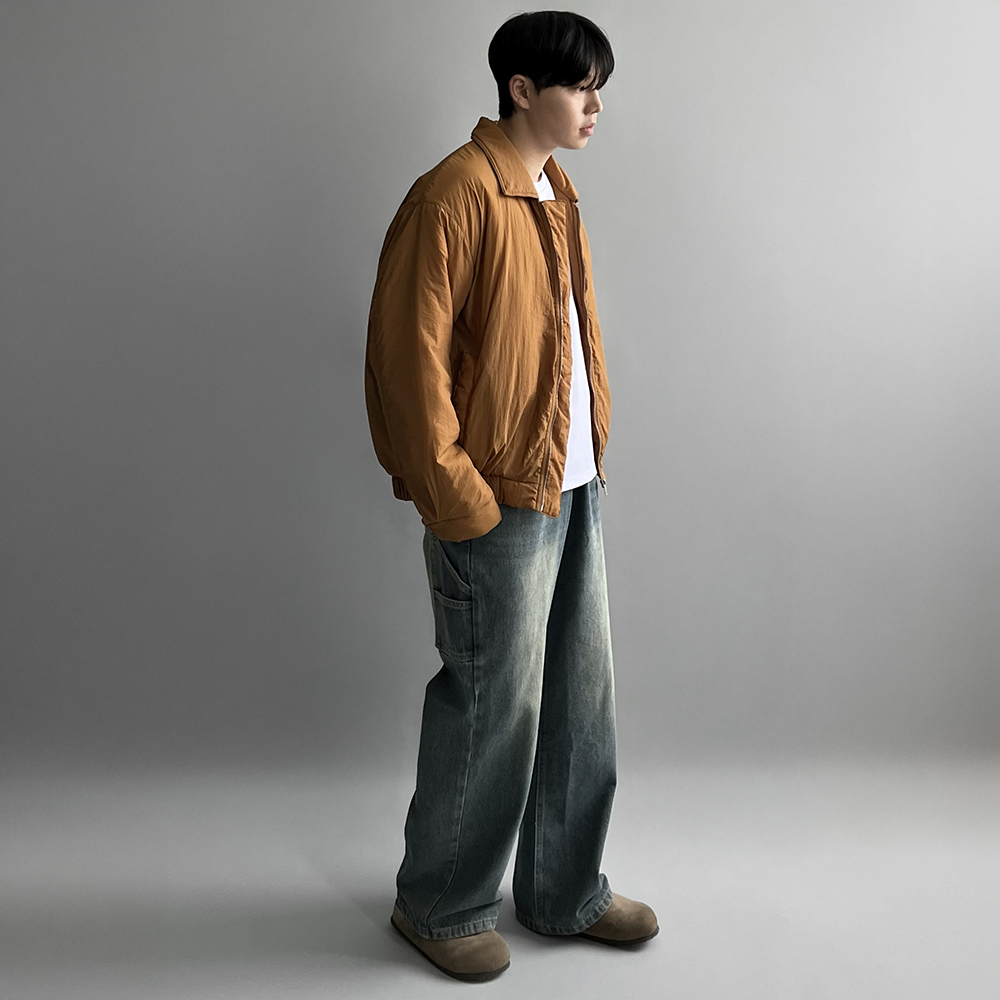 블루종패딩 남자숏패딩 항공패딩 이미지 8