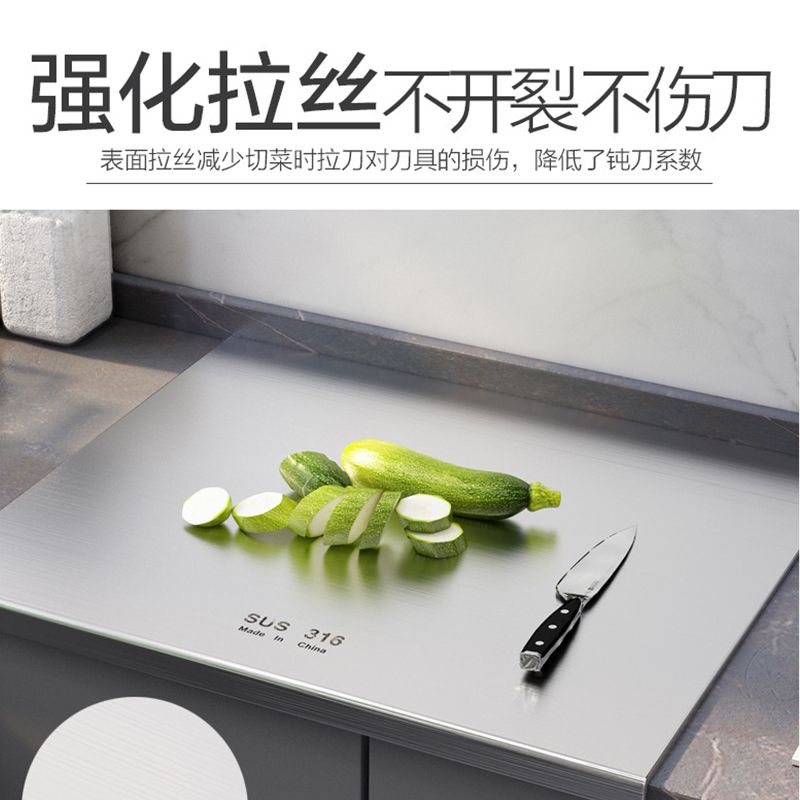 양면 캠핑 밥솥 가정용 반죽 스테인리스 싱크도마 올스텐도마 물결 판넬 316 도마 30x30x1.5mm 접힌 - 상세 이미지 2