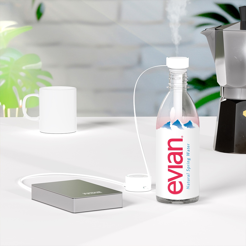 아이엠듀 릴리스틱 휴대용 미니 가습기 사무실 탁상용 생수병 가습기