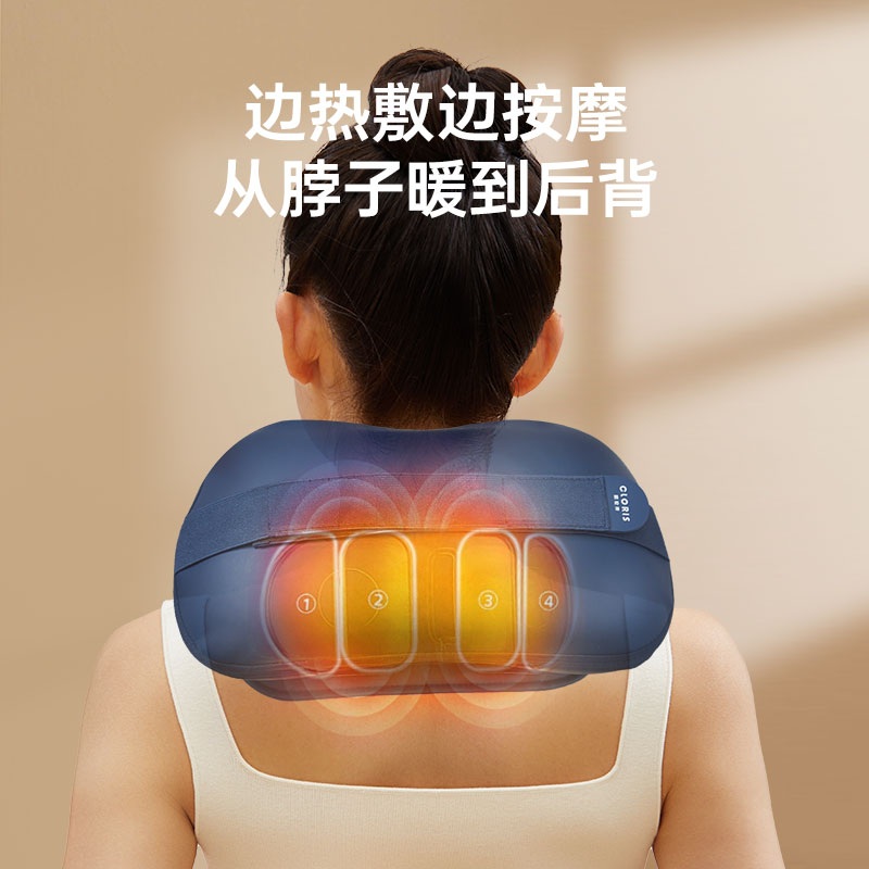 닥터에어 3D 마사지 힐링 넥마사져 전신 온열 안마기 쿠션 베개 시트 - 상세 이미지 3