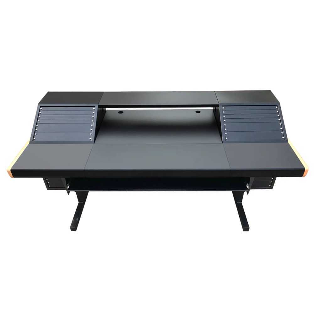 전문가용 미디데스크 스튜디오 믹싱 녹음 작업용 책상 1.6m X 0.8m 일자형 - 상세 이미지 3