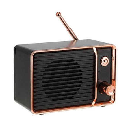 shenzhen_xianglong_technology/SGMC사고뭉치 감성캠핑 ON 블루투스 스피커 클레식 디자인 블랙