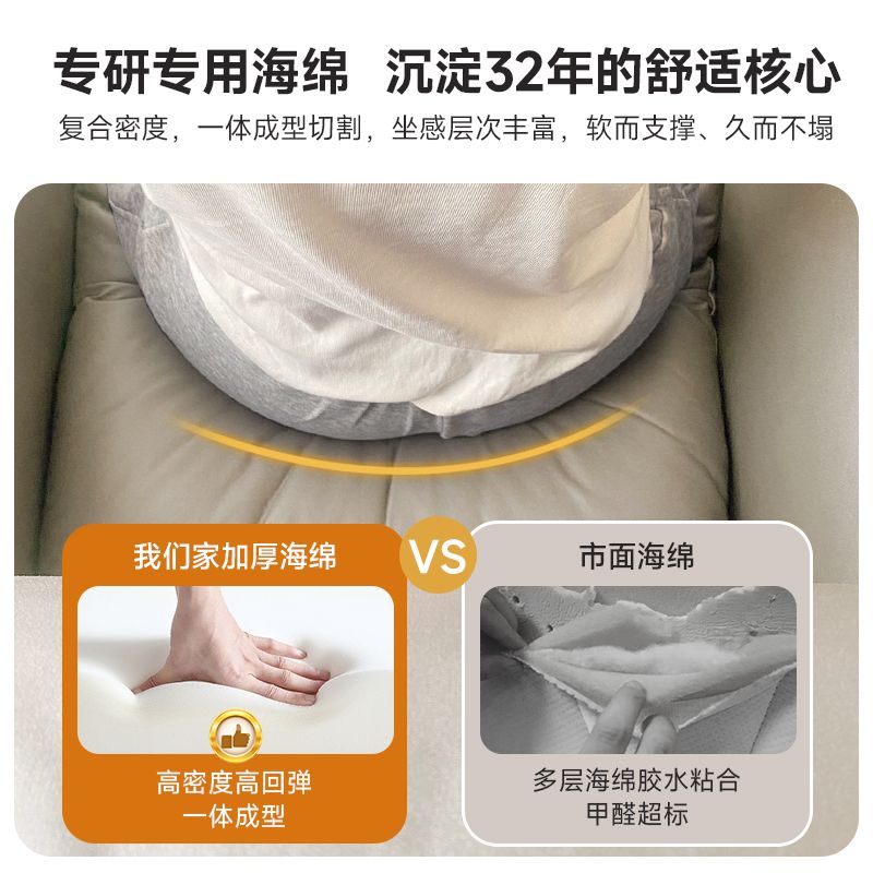 접이식 휴식 수유 독서 1인용 의자 안락의자 인용 암체어 안락 베란다 거실 짙은 녹색 회전의자 (사전예약) - 상세 이미지 3