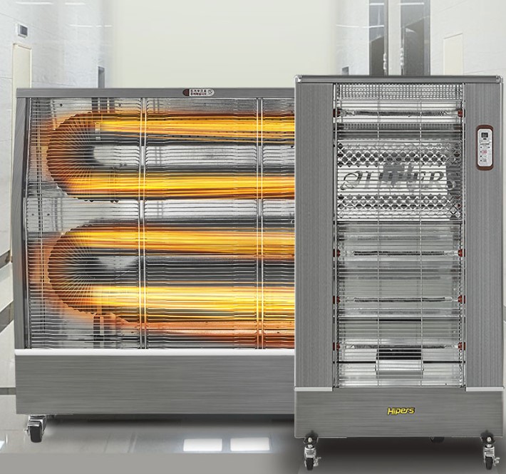 원적외선히터 사무실온풍기 곱창난로 전기돈풍기 66평형 - 상품 이미지