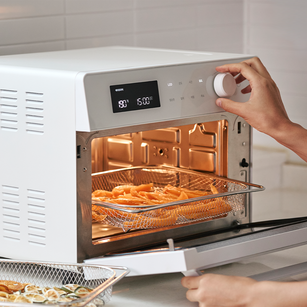 다룸 멜로우 올스텐 에어프라이어 오븐형 23L 로티세리 대용량