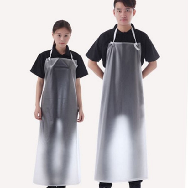 다용도 업소용 방수 앞치마 급식실 긴 앞치마 정육점 시장 청소