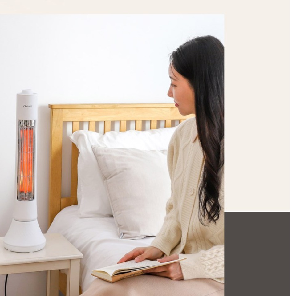 실내 히터 저전력 난방기 절전 난방기 탁상용 히터 보조 난방기 이미지 3