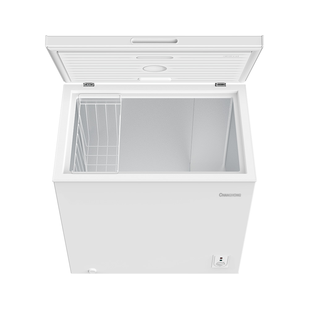 창홍 소형 미니 냉동고 뚜껑형 가정용 원룸 화이트 199L