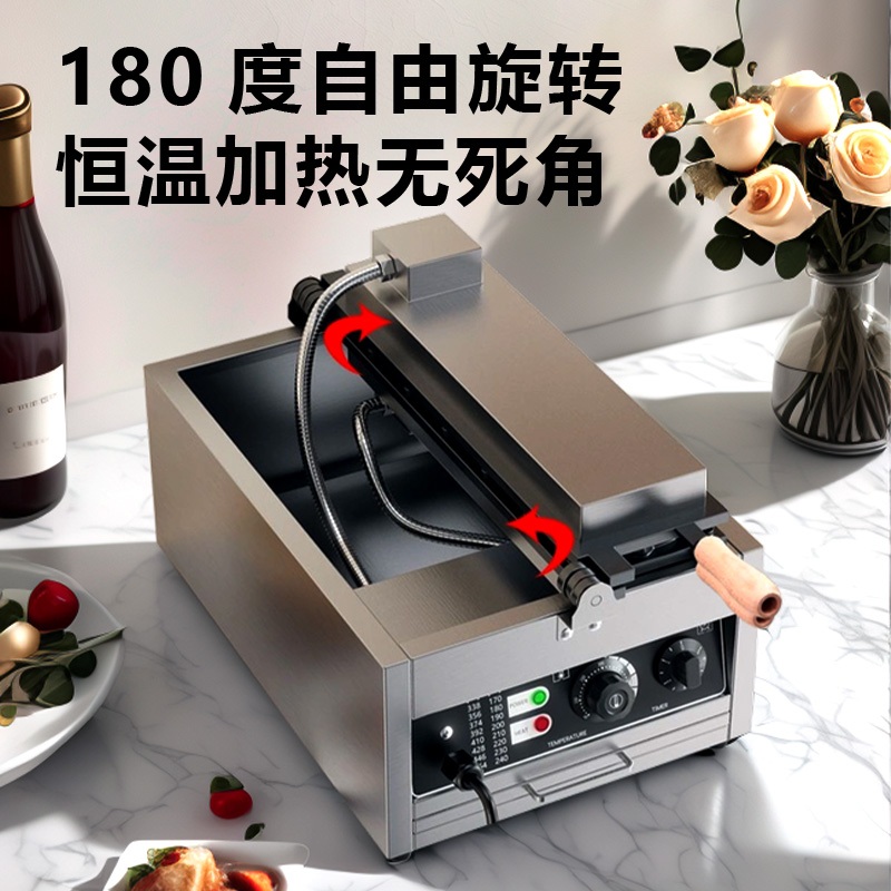 업소용 붕어빵 기계 6구 잉어빵 전기붕어빵기계 전기 5구 장사 가정용 길거리 미니 전기 6구 물고기+도구 - 상세 이미지 4