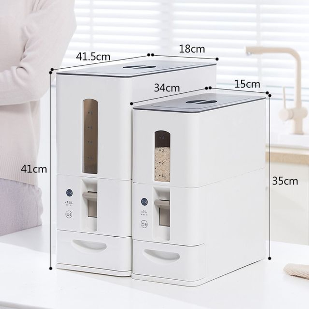 쌀통 진공쌀통 쌀통10kg 쌀통20kg 쌀보관통 쌀보관 - 상세 이미지 2