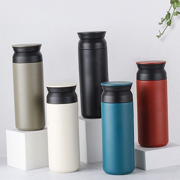 휴대용 트래블 텀블러 차량용 각인 텀블러 500ml 스테인레스 - 상품 이미지