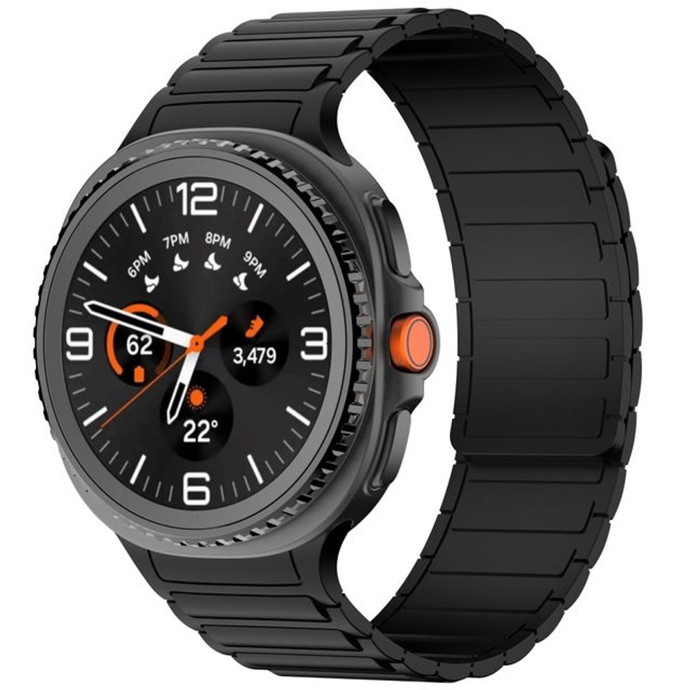 갤럭시워치8클래식 46mm 양면 스트랩 마그네틱 갤워치8 실리콘 스포츠밴드 일체형 - 상세 이미지 2