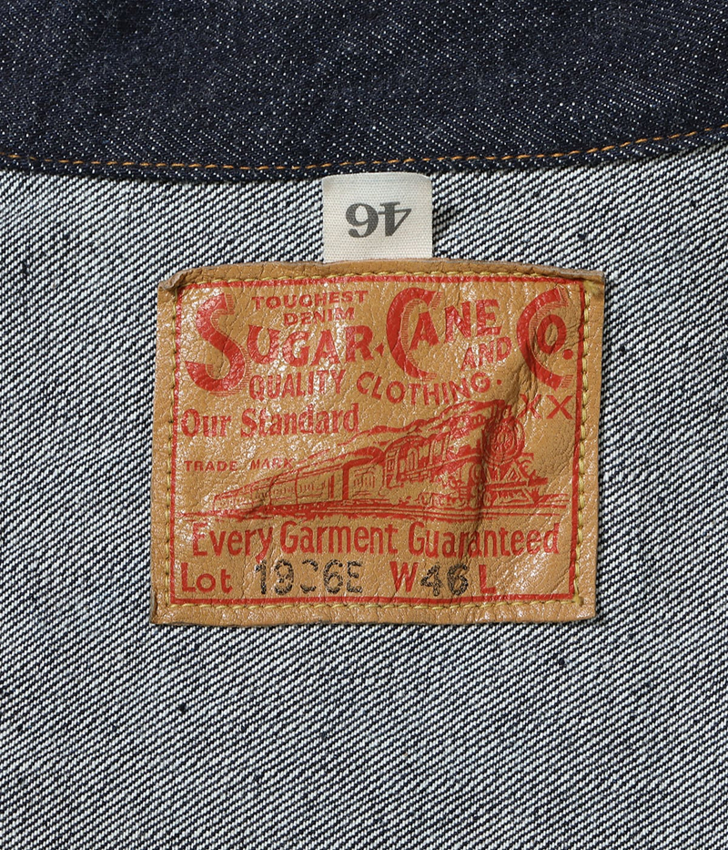 슈가케인 Type 1 1936모델 데님자켓 T-BACK 버전 SC11936T - 상세 이미지 4