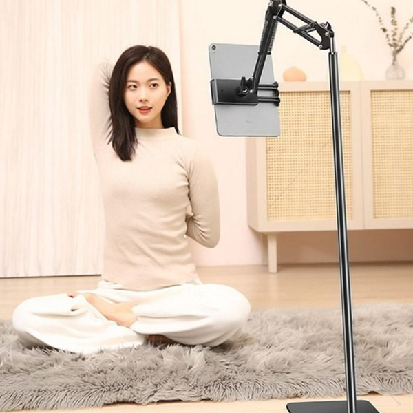 스탠드형 태블릿 거치대 독서실 태블릿 스탠드 누워서 높이 - 메인 이미지