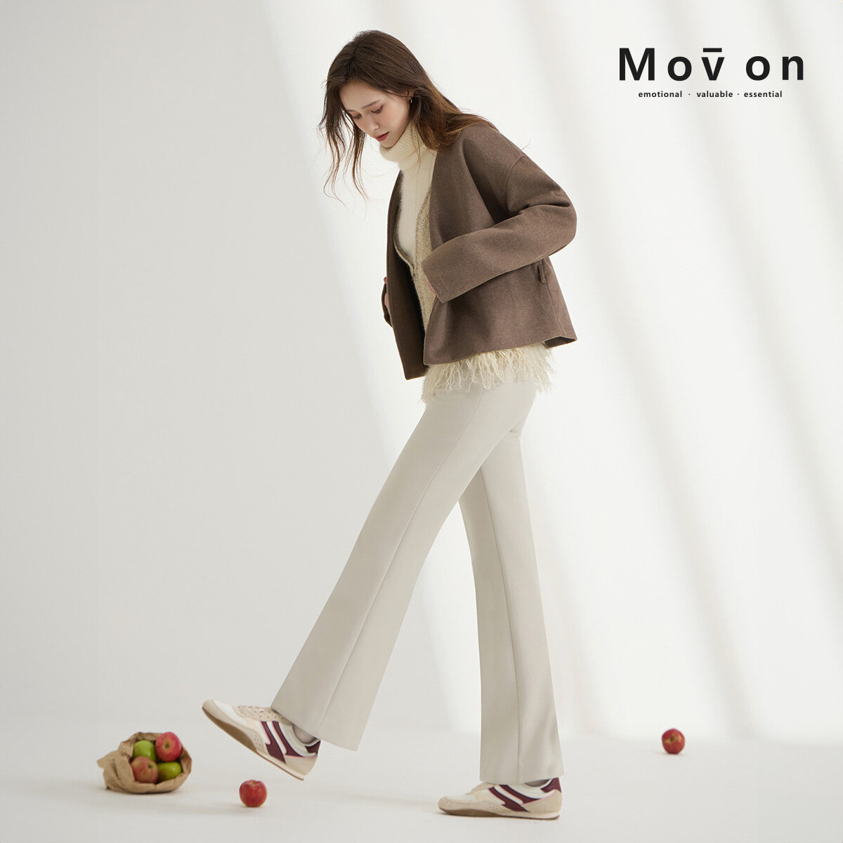 모브온 25FW 기모 짱짱 팬츠 3종 (25년 최신상!) - 상세 이미지 3