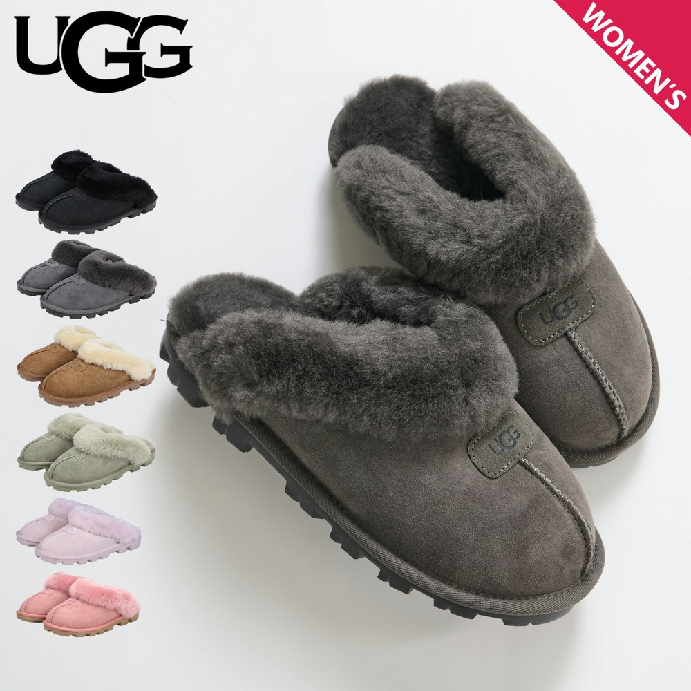어그 퍼 슬리퍼 샌들 여성용 리얼퍼 보온 쿠션 슬리퍼 UGG-5125 - 상품 이미지