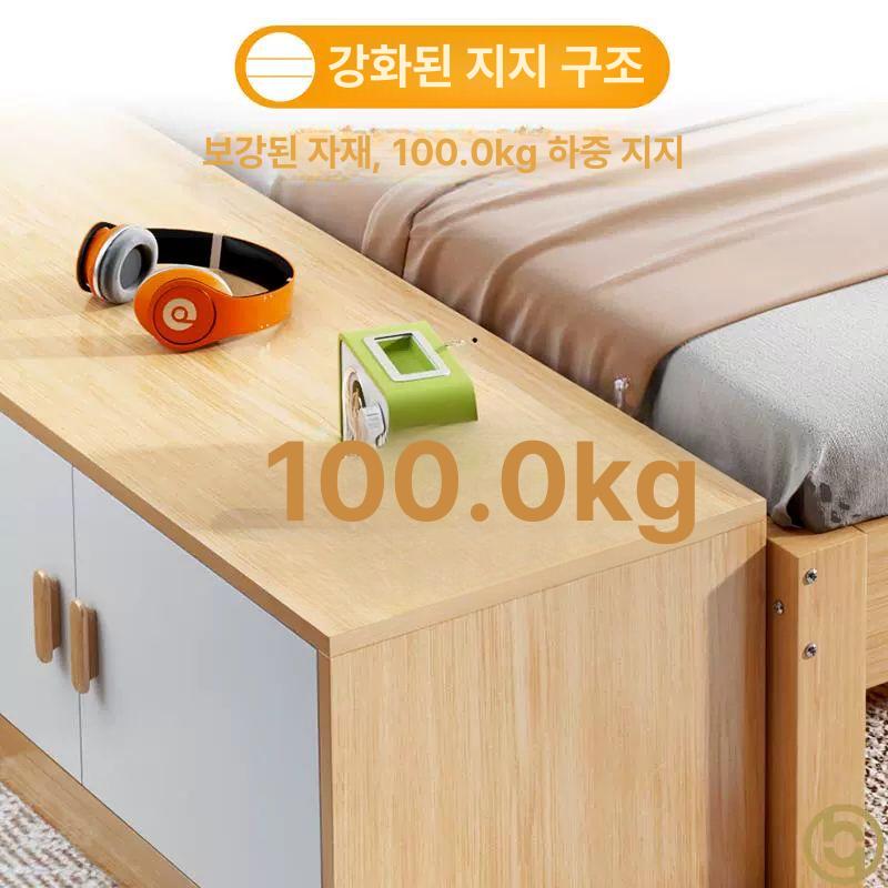 침대확장 프레임 접이식 보조베드 간이침대 침실가구 - 상세 이미지 2