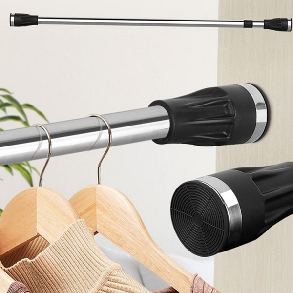 튼튼한 압축봉 행거 원형 압축봉 옷걸이 수납봉 옷장 다용도